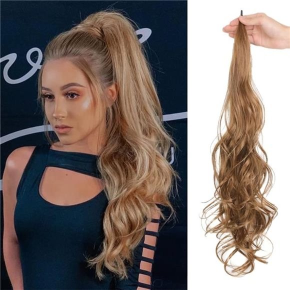 Hair 32 Inch Wrap Around Ponytail Extension 12 Poshmark